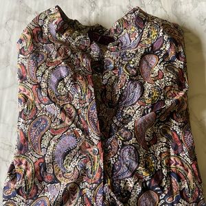 Liberty for J Crew long sleeve button up